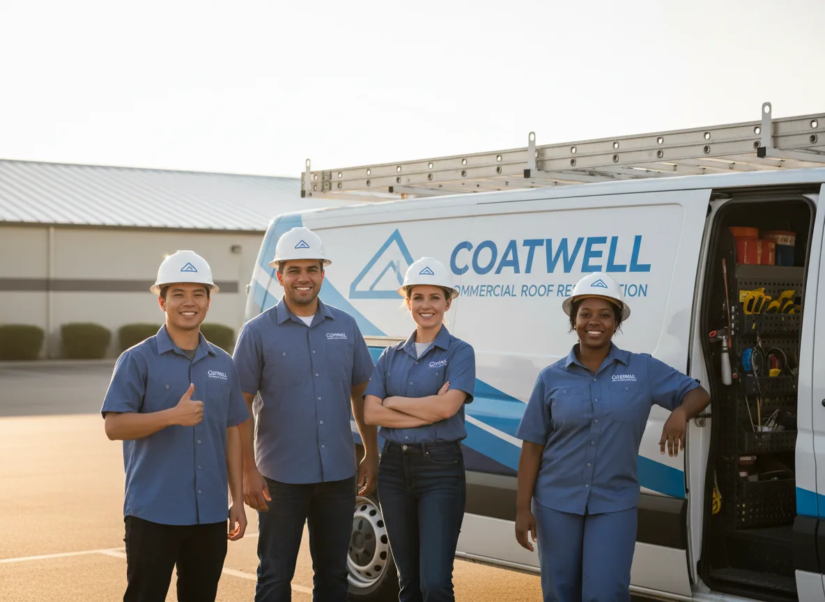 Commercial roof coating company in Cosby, MO